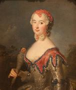 Portrait of Charlota Fredrika Sparre antoine pesne